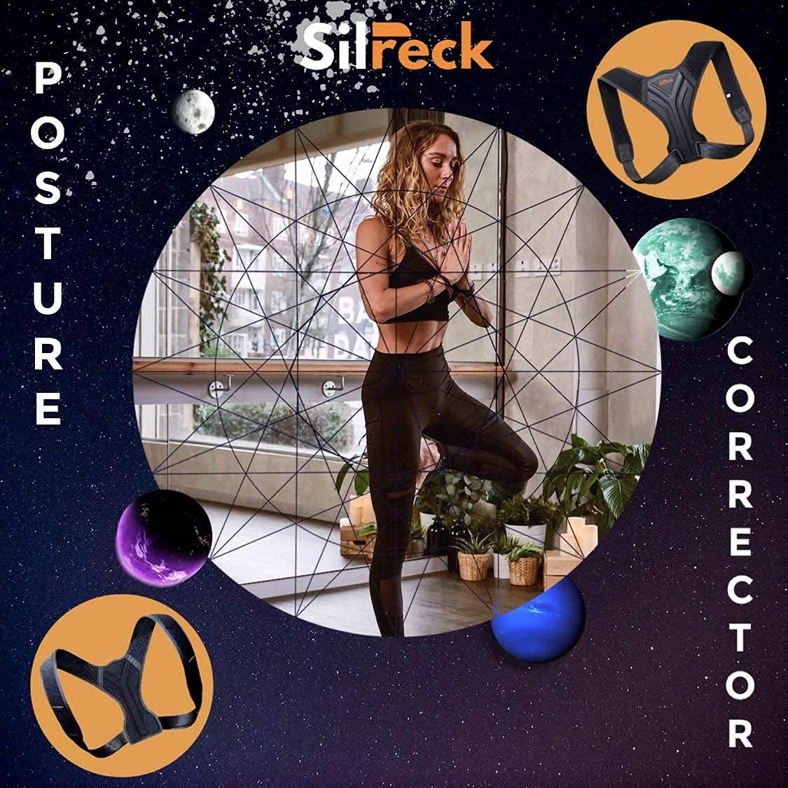 Corrector de Postura Silreck Ajustable para Hombre y Mujer - Grande