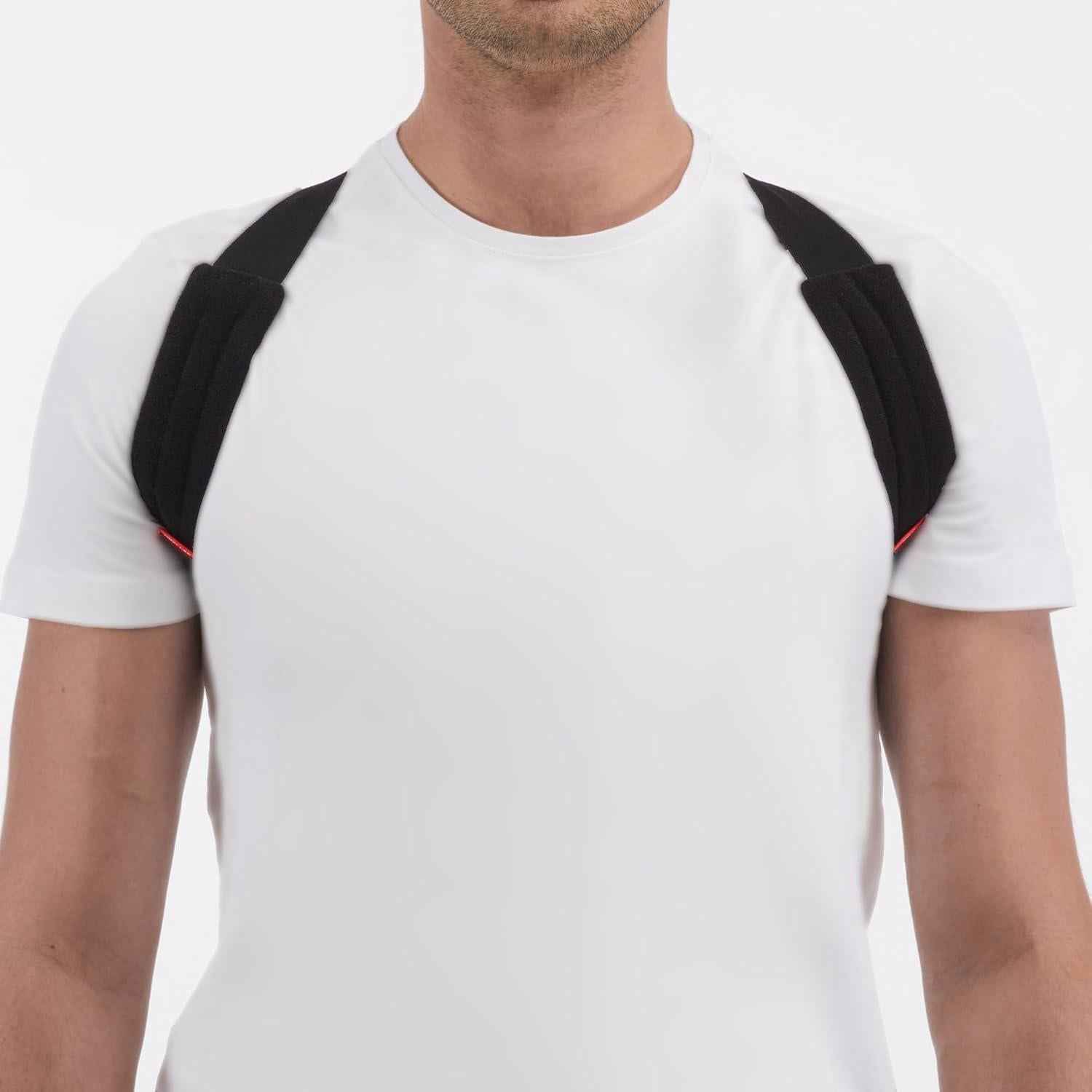 Corrector de Postura Mueller Ajustable para Espalda - Talla Única Negro