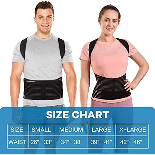 Corrector de Postura Sicheer Faja Espalda Unisex X-Large