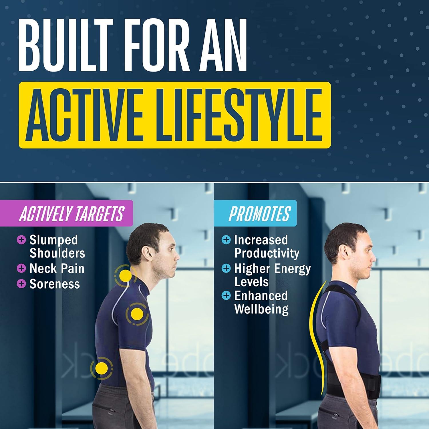 Corrector de Postura FlexGuard X-Large - Faja Ajustable para Espalda