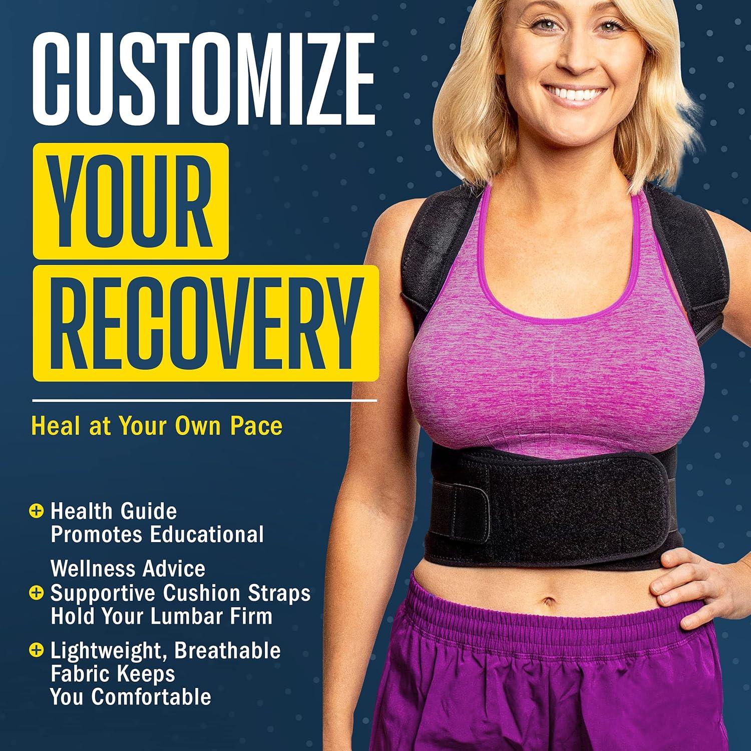 Corrector de Postura FlexGuard X-Large - Faja Ajustable para Espalda