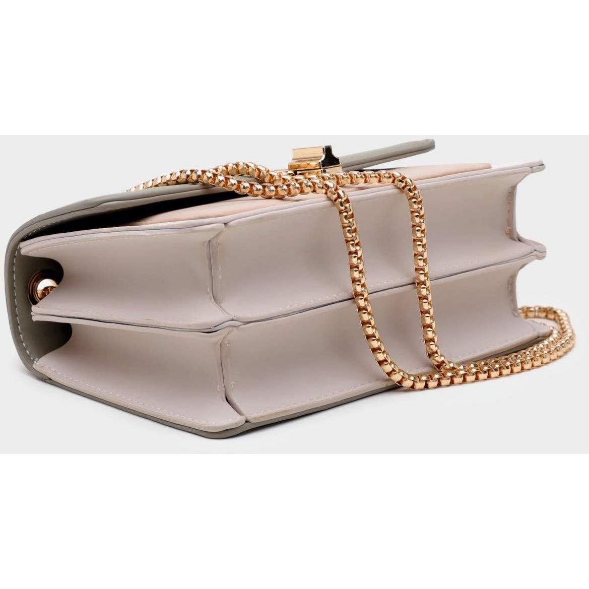 Bolso Cruzado de Cuero Sintético Verde para Mujeres - MG-W-Crossbody