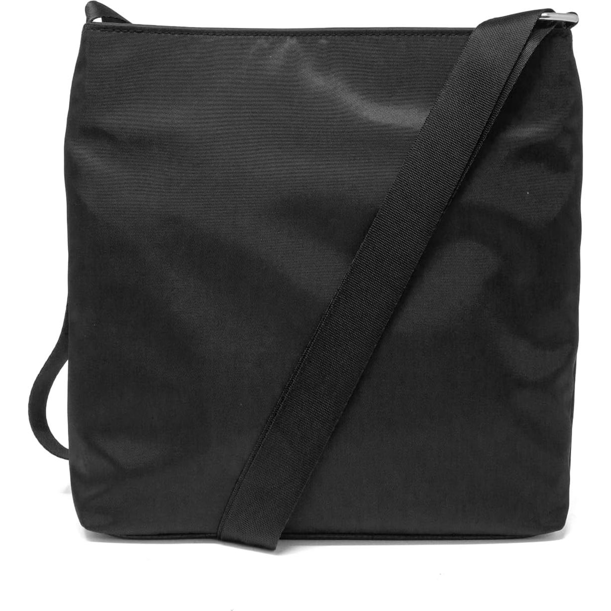 Bolso Cruzado Pequeño de Nylon Nautica para Mujeres - Negro