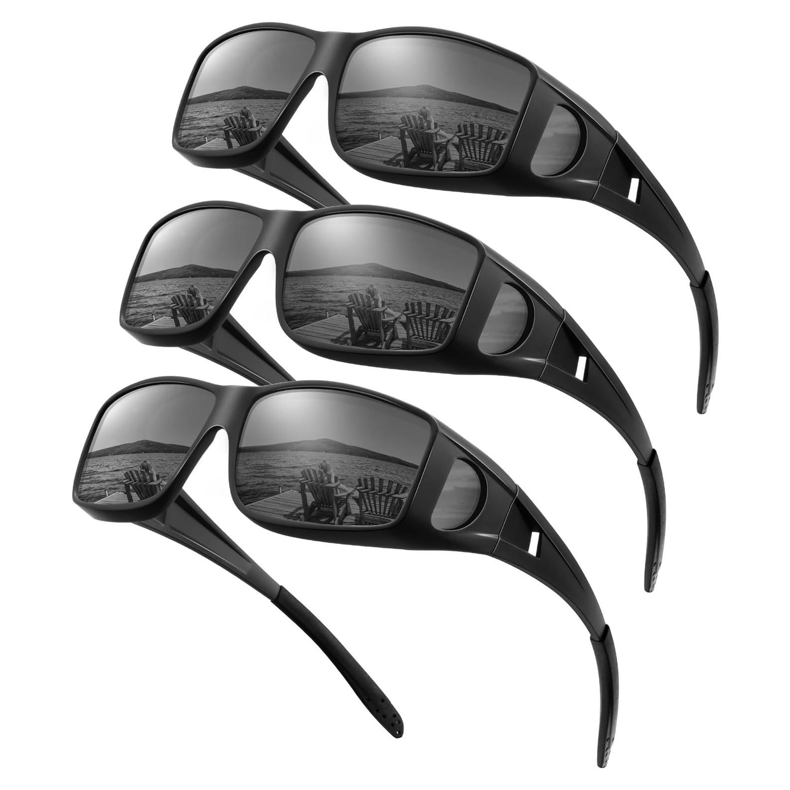 Gafas de sol polarizadas KALIYADI para hombres - UV400, diseño envolvente