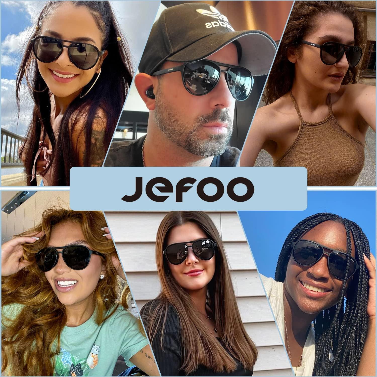 Gafas de sol polarizadas Jefoo Jf119 UV400 para deportes