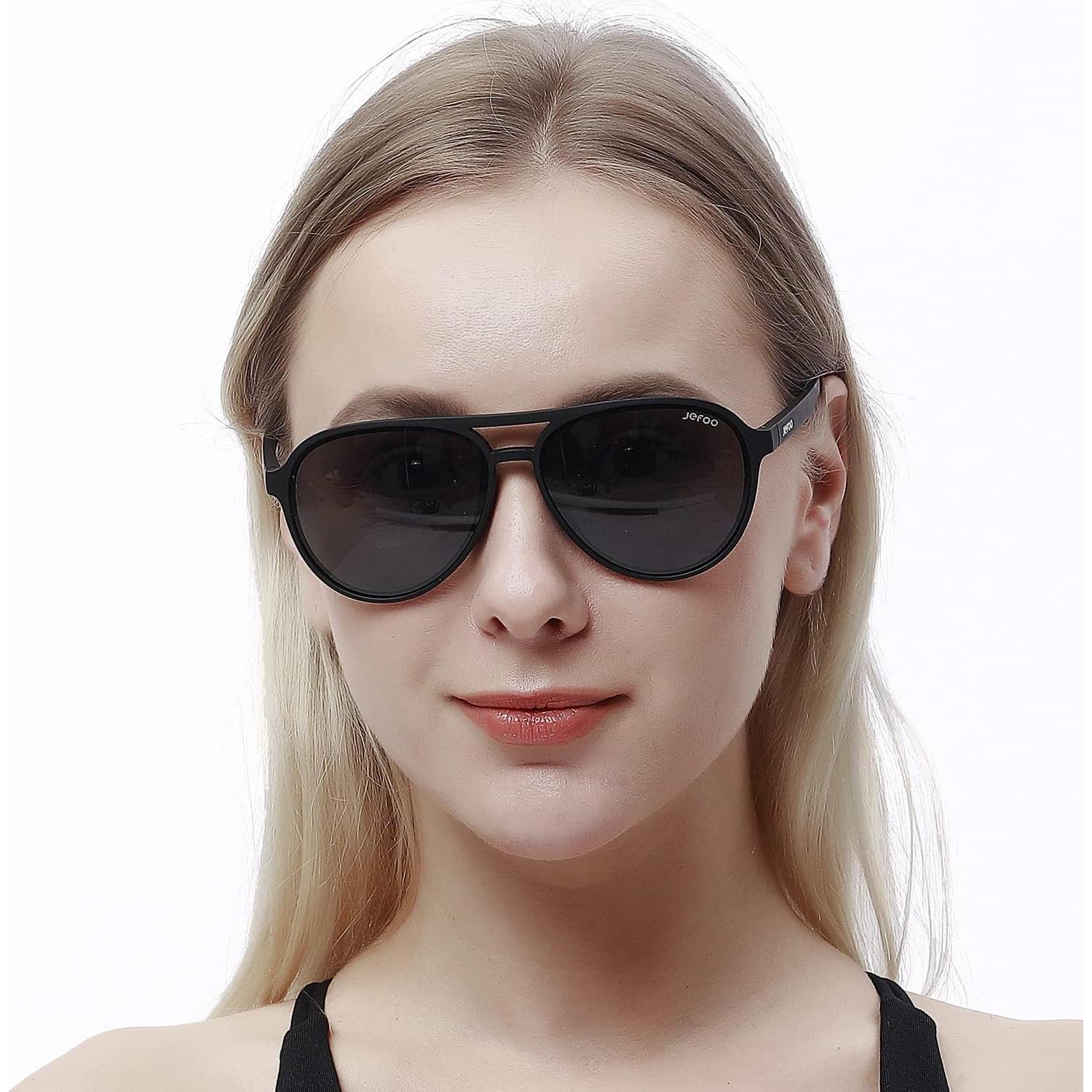 Gafas de sol polarizadas Jefoo Jf119 UV400 para deportes