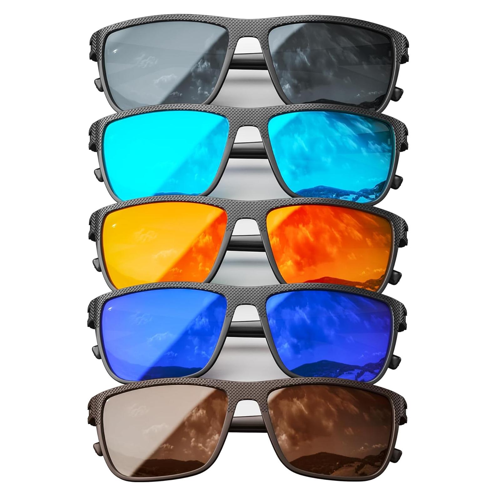Gafas de sol polarizadas CIFOYA para hombres y mujeres UV 5PACK