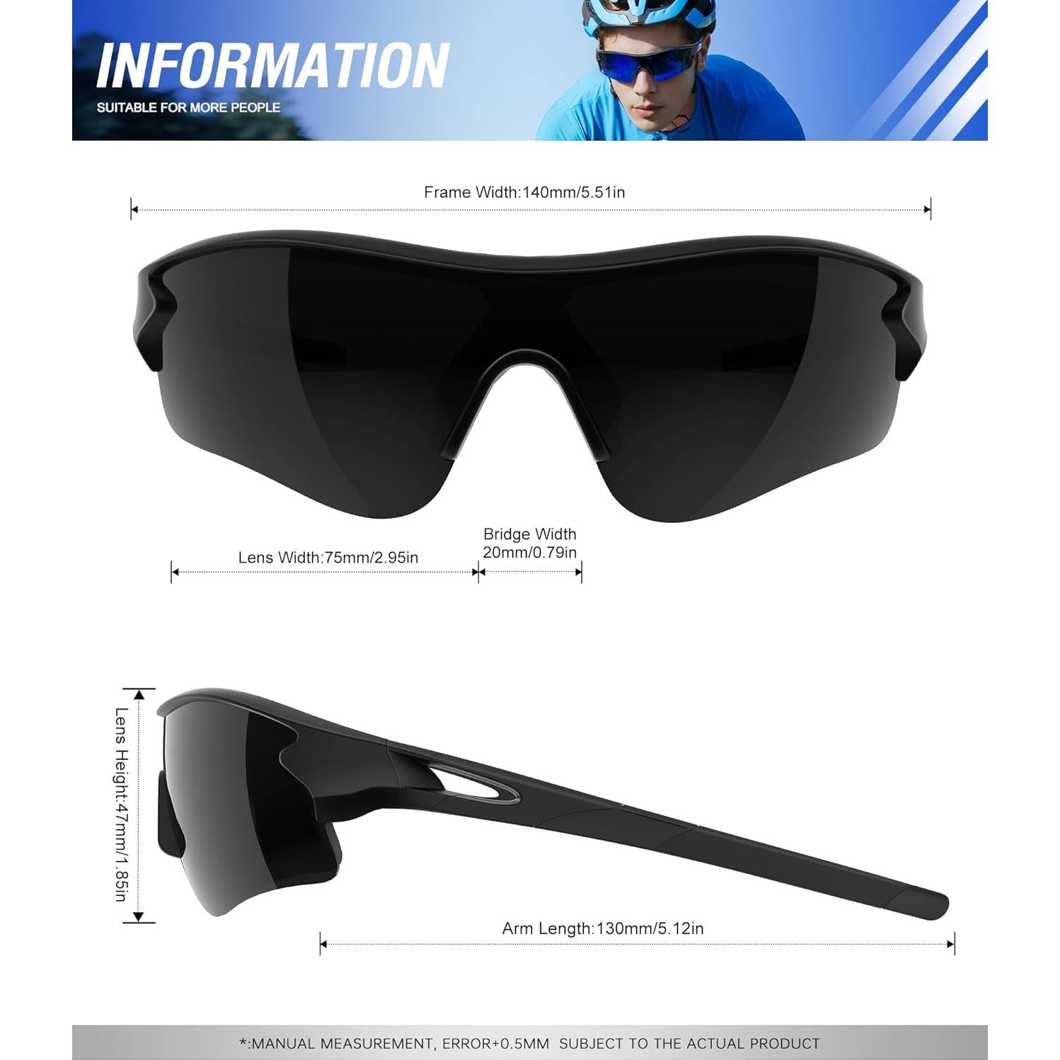 Gafas de Sol Polarizadas NSSIW UV400 para Hombres y Mujeres