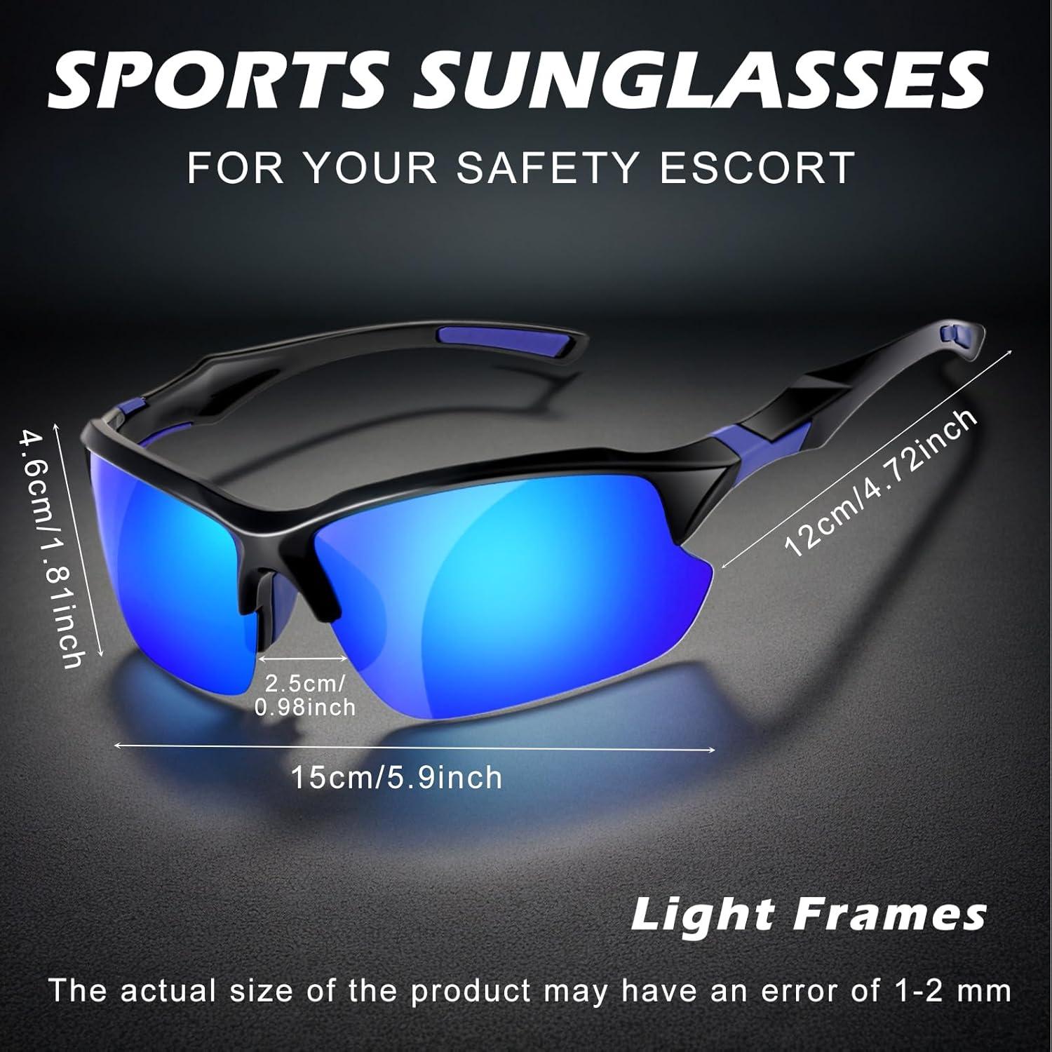 4 Gafas de Sol Polarizadas Unisex UV400 - Protección Solar