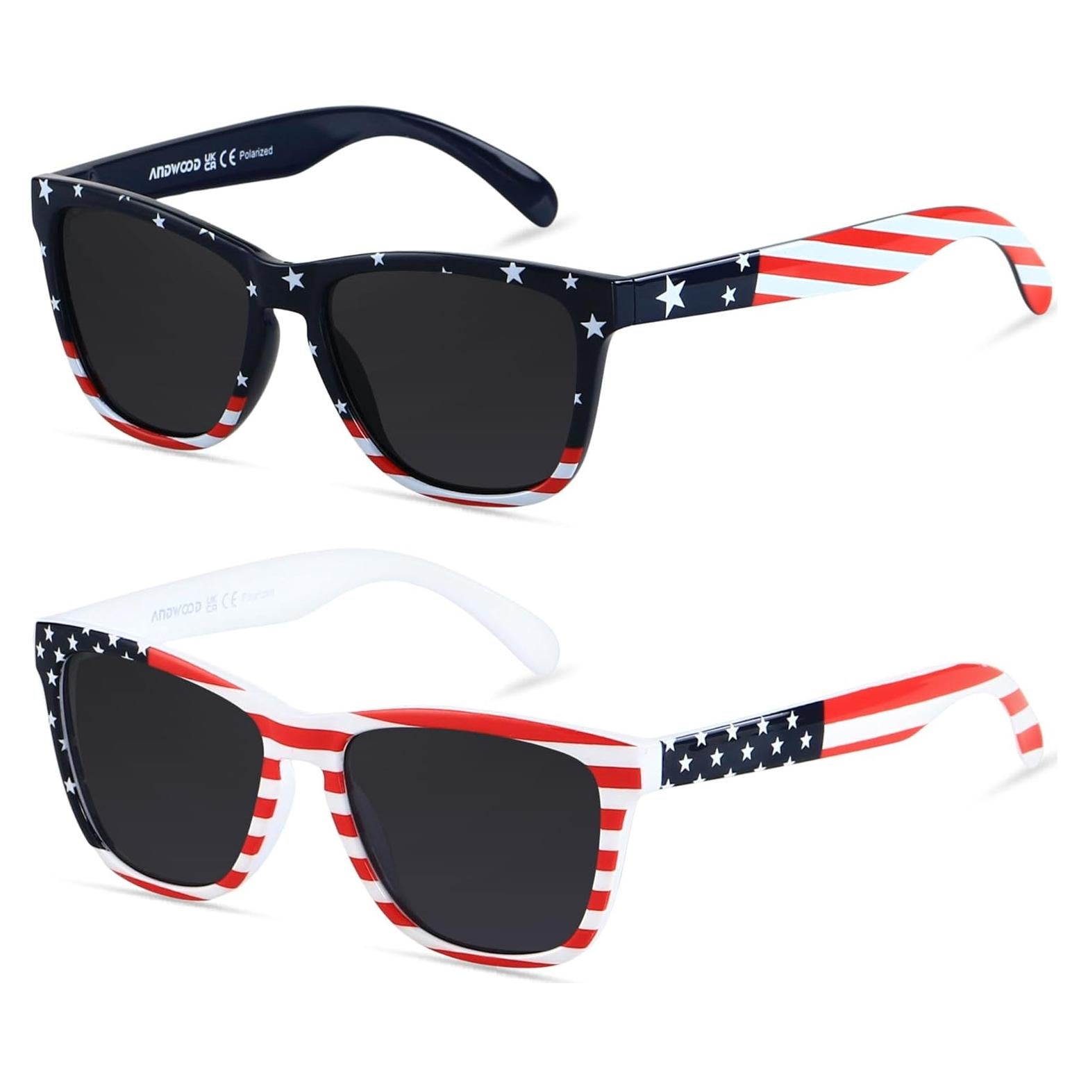 Gafas de sol ANDWOOD polarizadas UV400 para mujeres y hombres