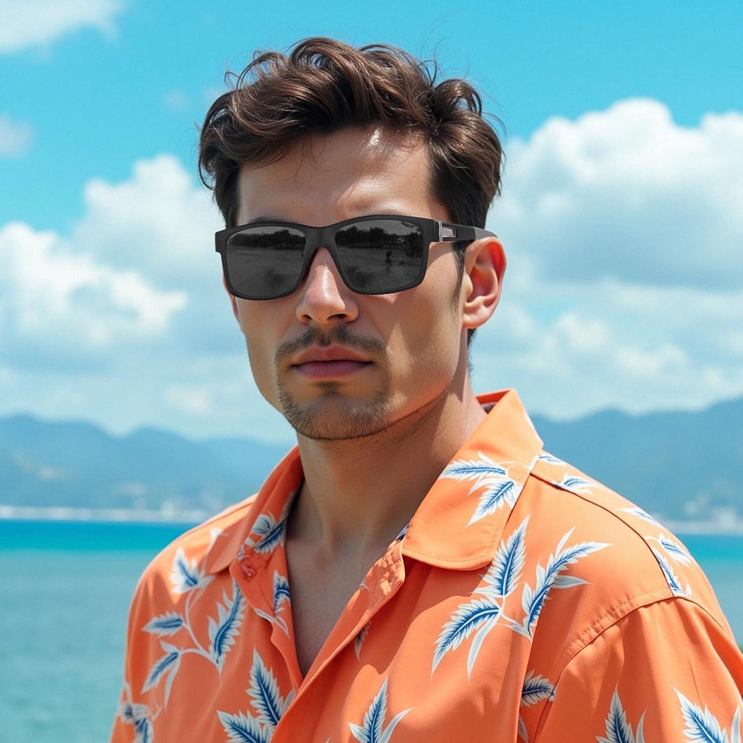 Gafas de sol deportivas polarizadas Ulknyss UV400 para hombres