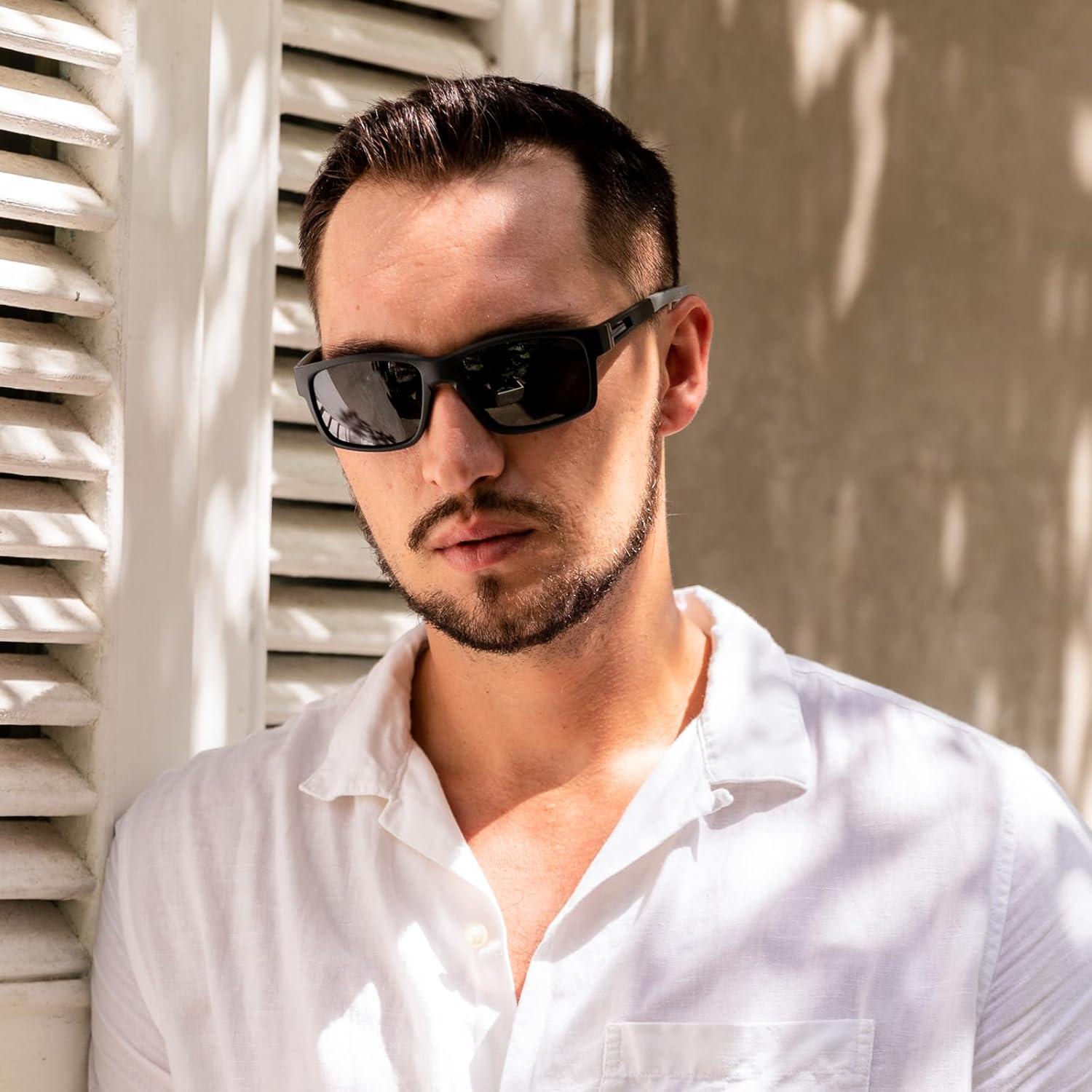 Gafas de sol deportivas polarizadas Ulknyss UV400 para hombres