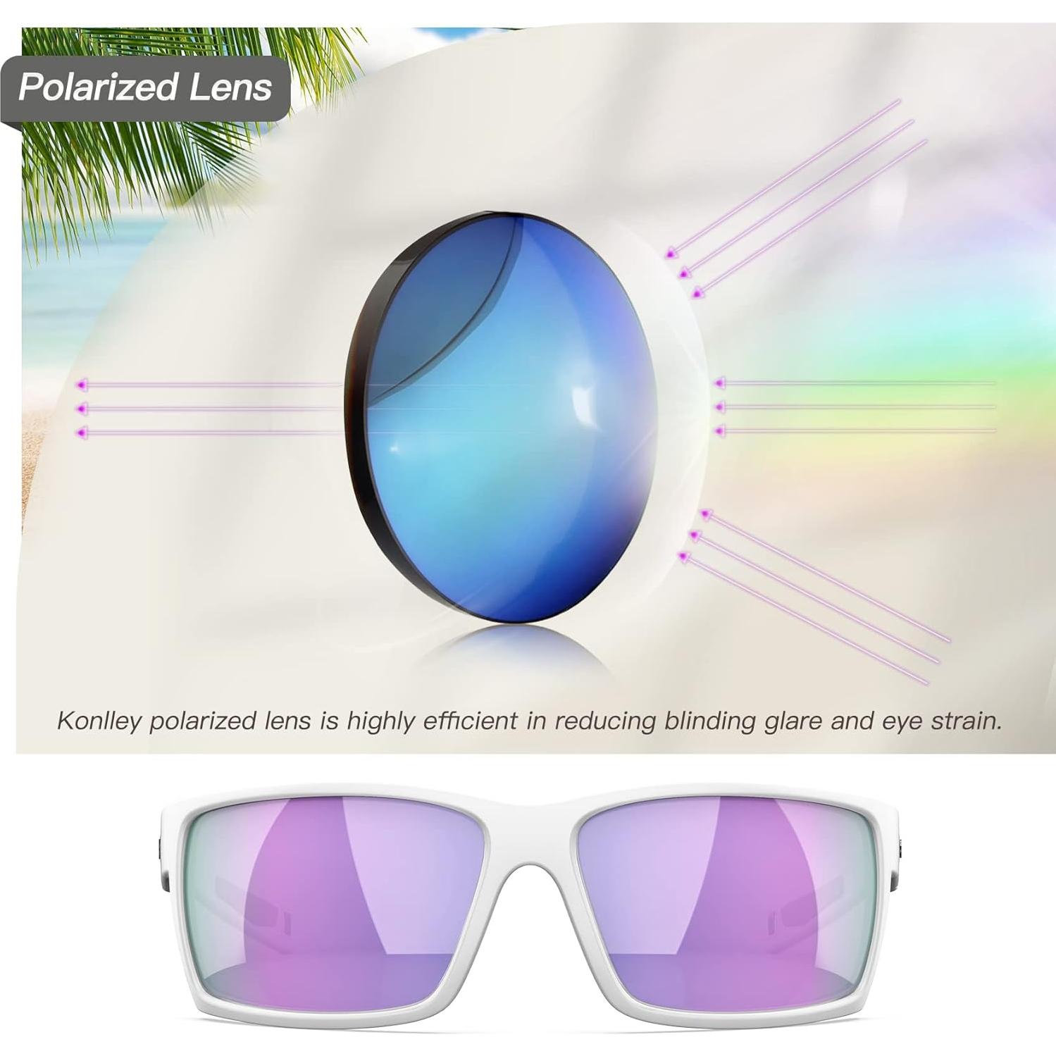 Gafas de sol deportivas Konlley 101 polarizadas UV400 unisex