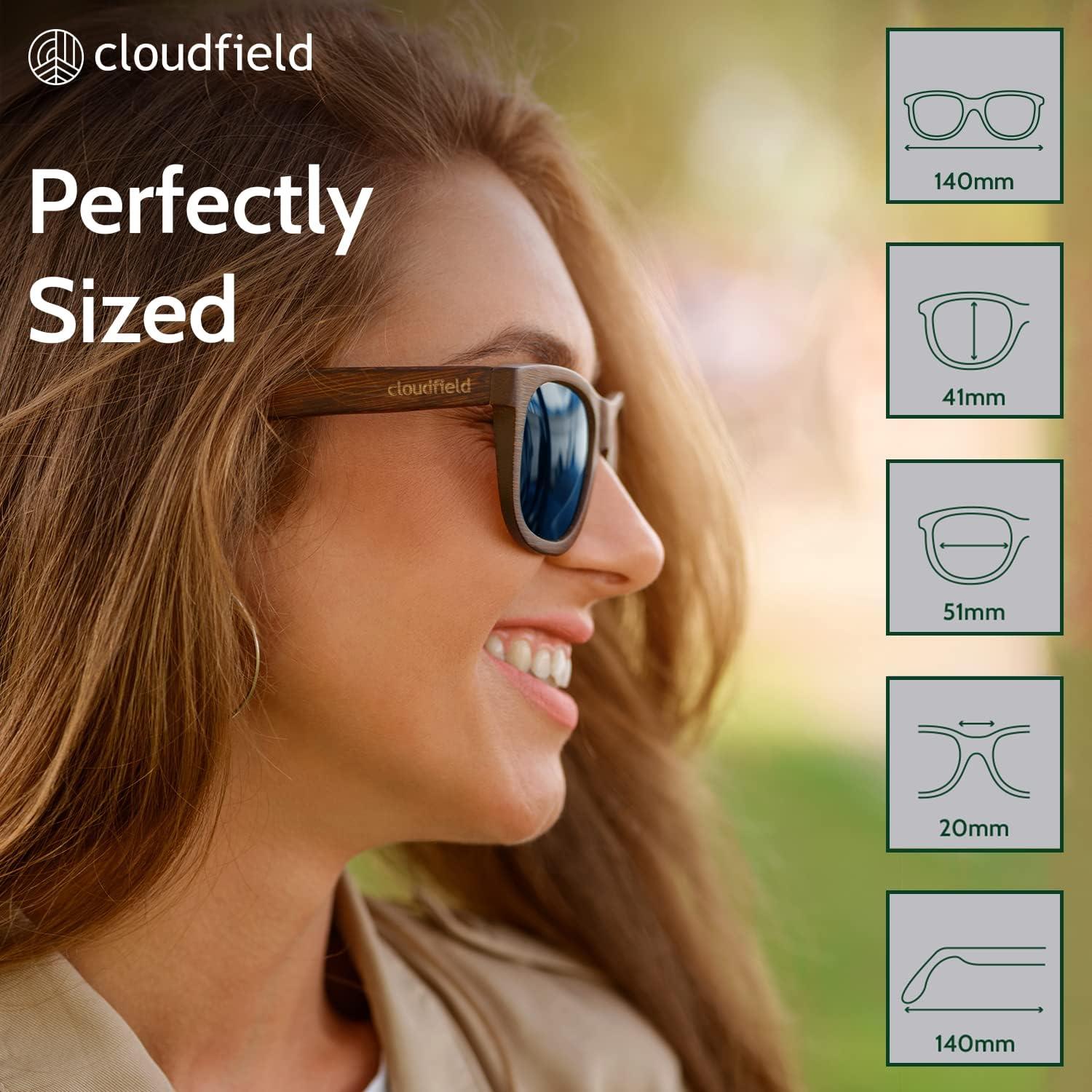 Gafas de Sol de Madera Cloudfield Polarizadas UV 100%