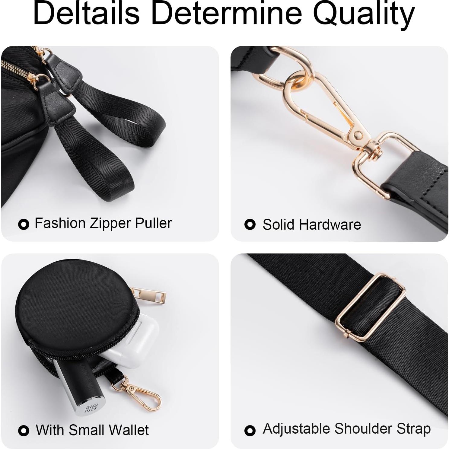 Bolso Cruzado a Cuadros X-kids para Mujeres - Nylon 30x22x14cm