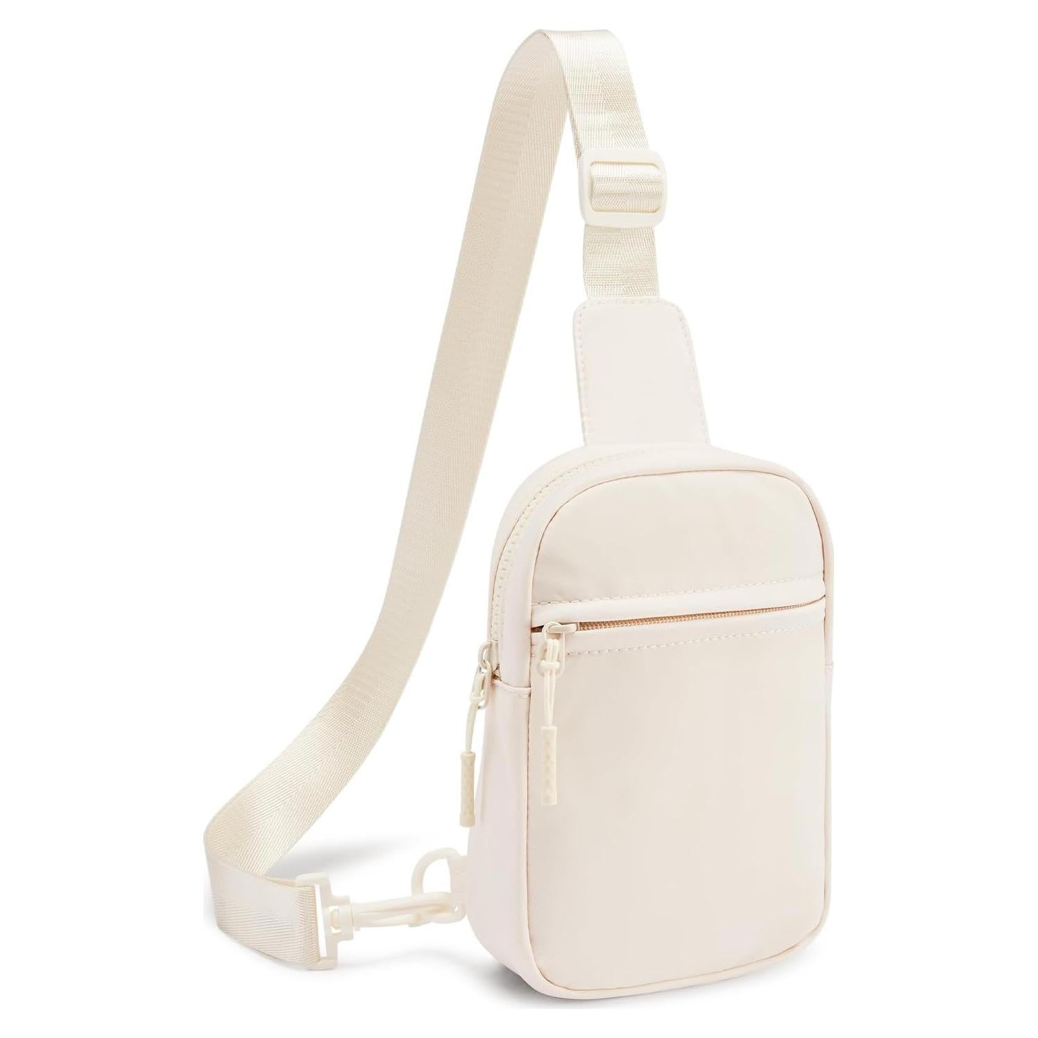 Bolso Bandolera CHOLISS A02 Marfil, Mochila Cruzada Impermeable