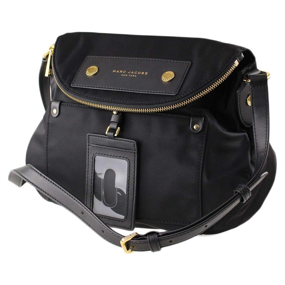 Bolso Cruzado de Nylon Marc Jacobs Preppy Negro 30x10x25cm