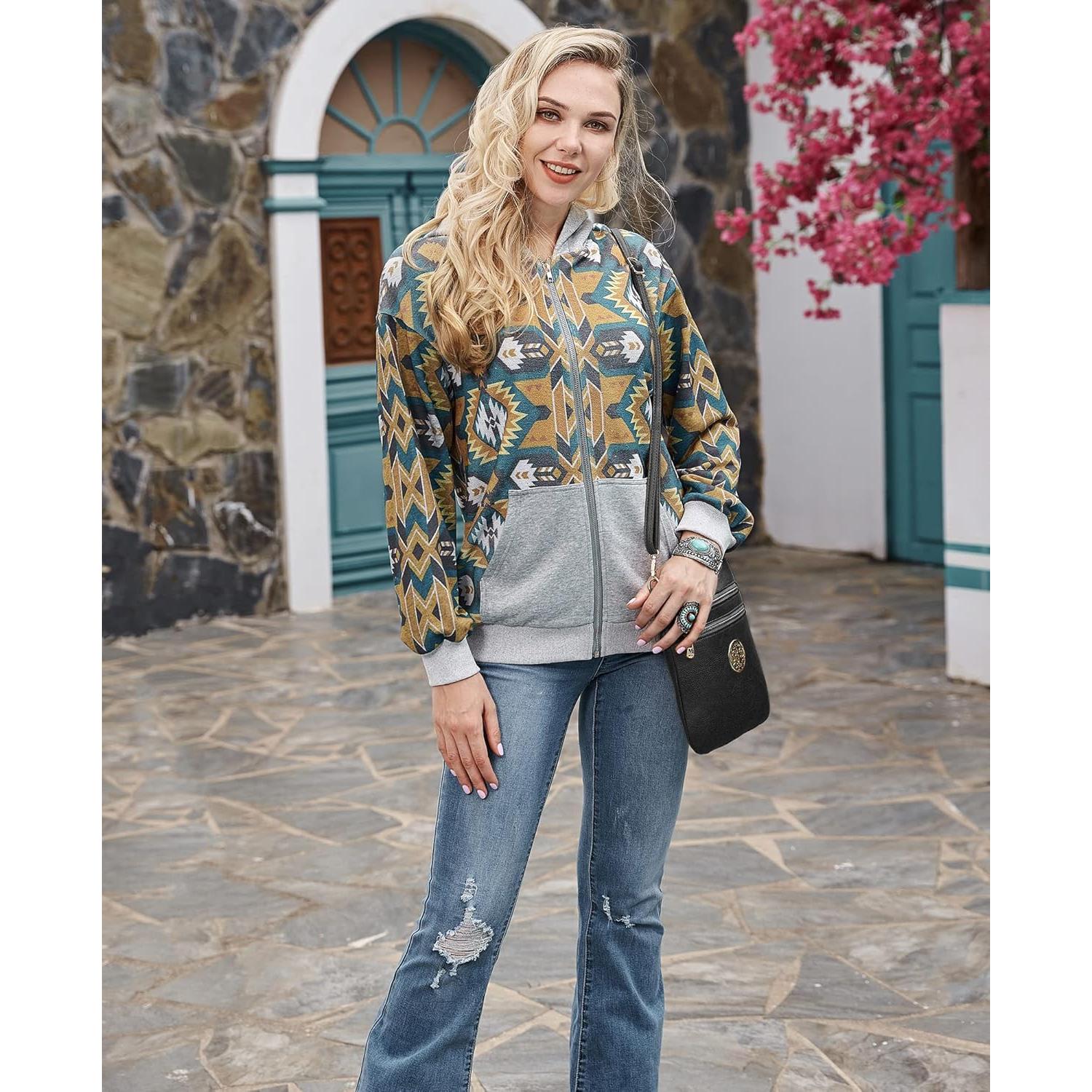 Bolso Cruzado Montana West para Mujeres con 5 Bolsillos