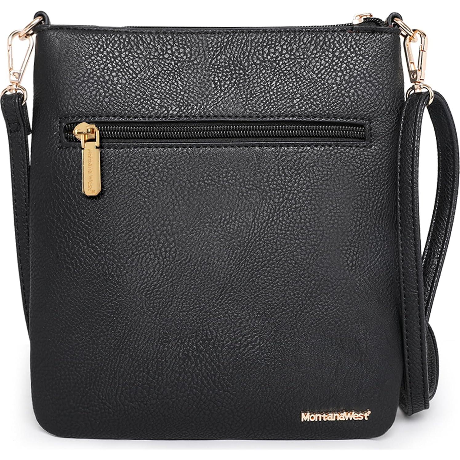 Bolso Cruzado Montana West para Mujeres con 5 Bolsillos