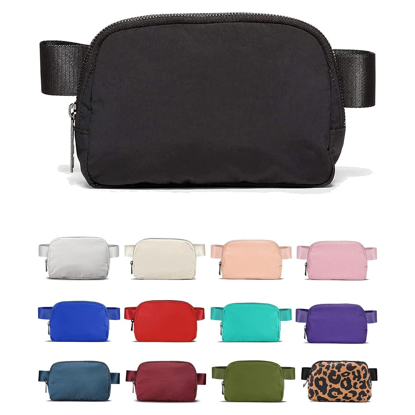 Bolso Cruzado Unisex YOSHUYUKI Mini Negro Impermeable 1L