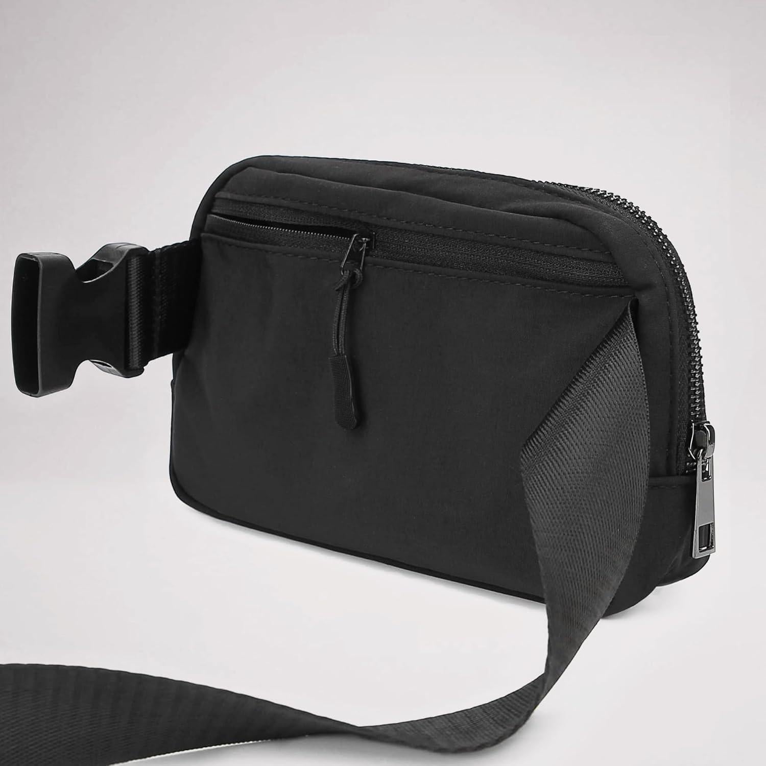 Bolso Cruzado Unisex YOSHUYUKI Mini Negro Impermeable 1L