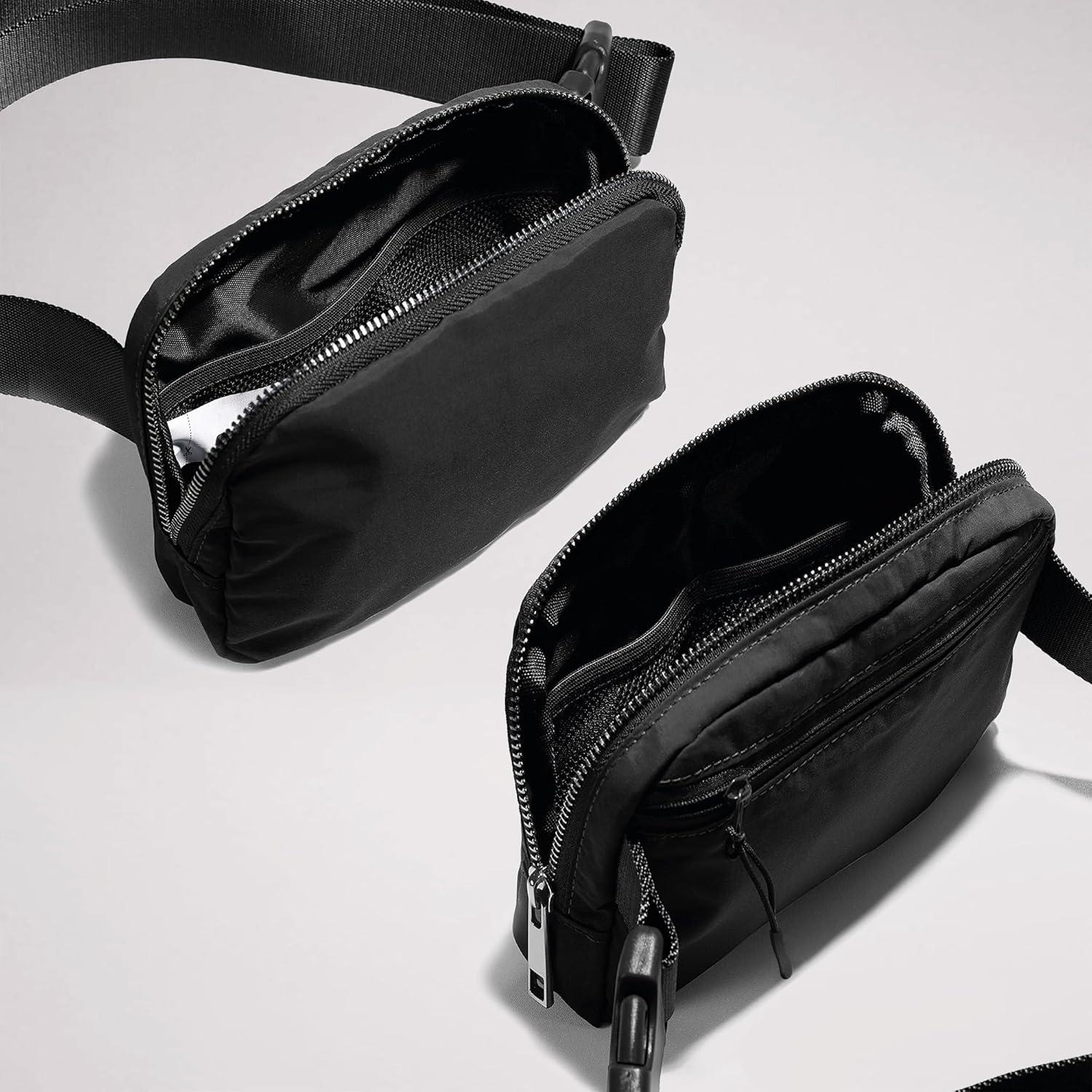 Bolso Cruzado Unisex YOSHUYUKI Mini Negro Impermeable 1L