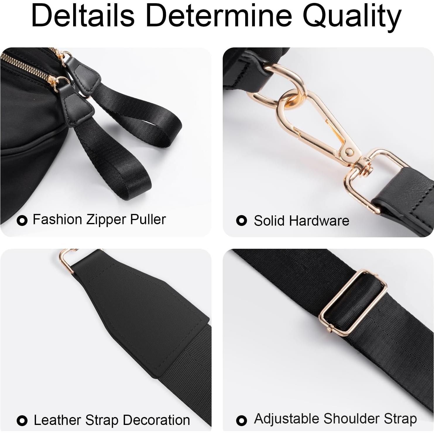 Bolso Cruzado a Cuadros X-KIDS para Mujeres, Nylon Impermeable