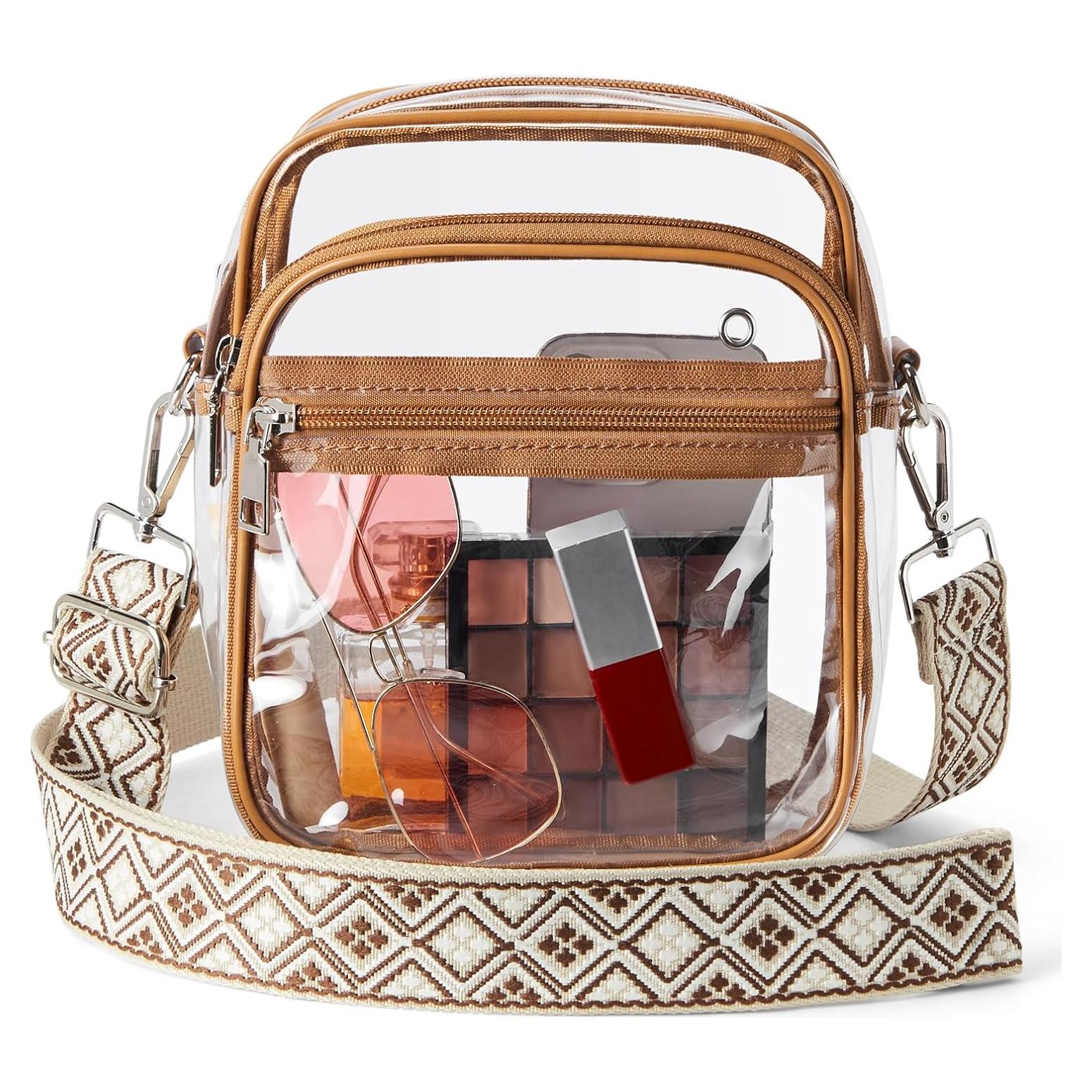 Bolsa Transparente BOSTANTEN para Mujeres - Aprobada Estadio