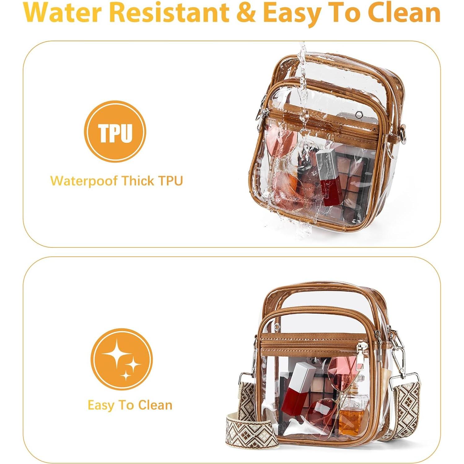 Bolsa Transparente BOSTANTEN para Mujeres - Aprobada Estadio