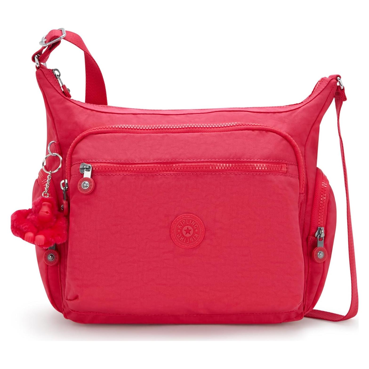 Bolso Cruzado Kipling Gabbie Rosa 18.4x29.8x35.6cm