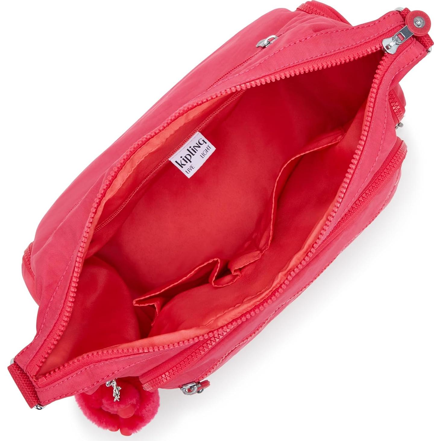 Bolso Cruzado Kipling Gabbie Rosa 18.4x29.8x35.6cm