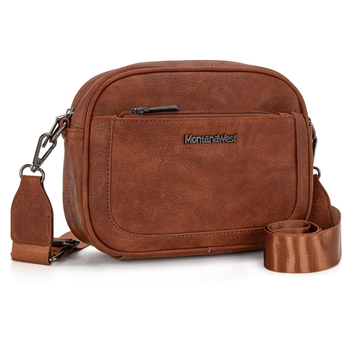 Bolso Cruzado Pequeño Montana West para Mujeres Estampado Vaca