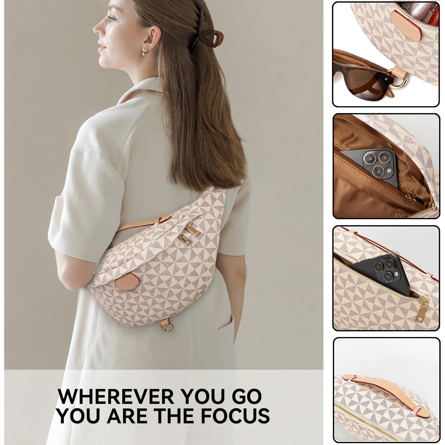 Bolso Cruzado Pequeño para Mujeres XY-B02 Beige