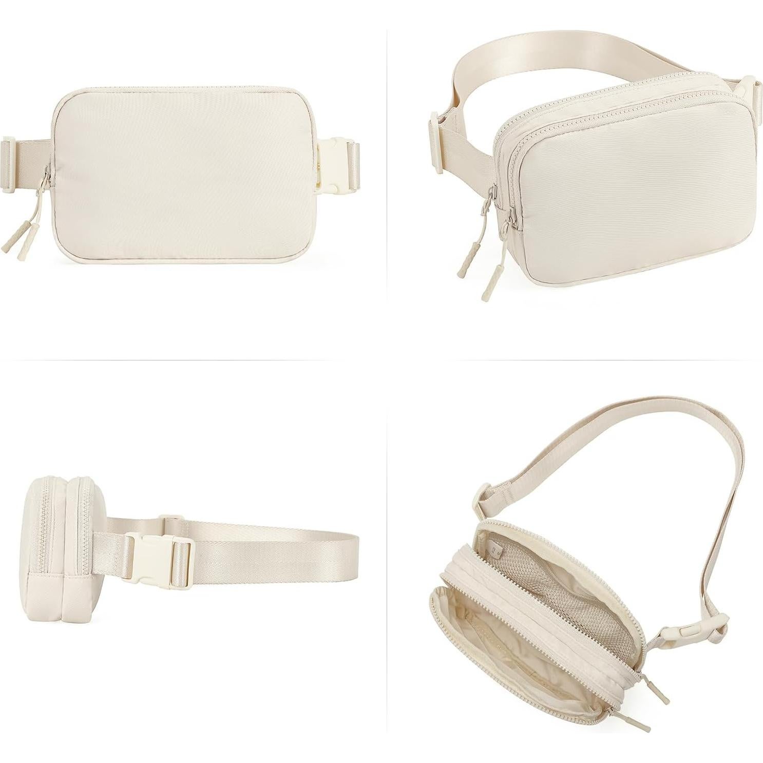 CLUCI Small Belt Bag for Women, Crossbody Everywhere Waist Packs Trendy, Women's Fanny Pack with Adjustable Strap