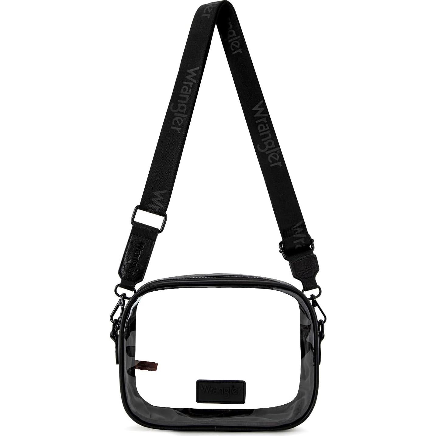 Bolso Transparente Montana West para Eventos - 19.56x16cm
