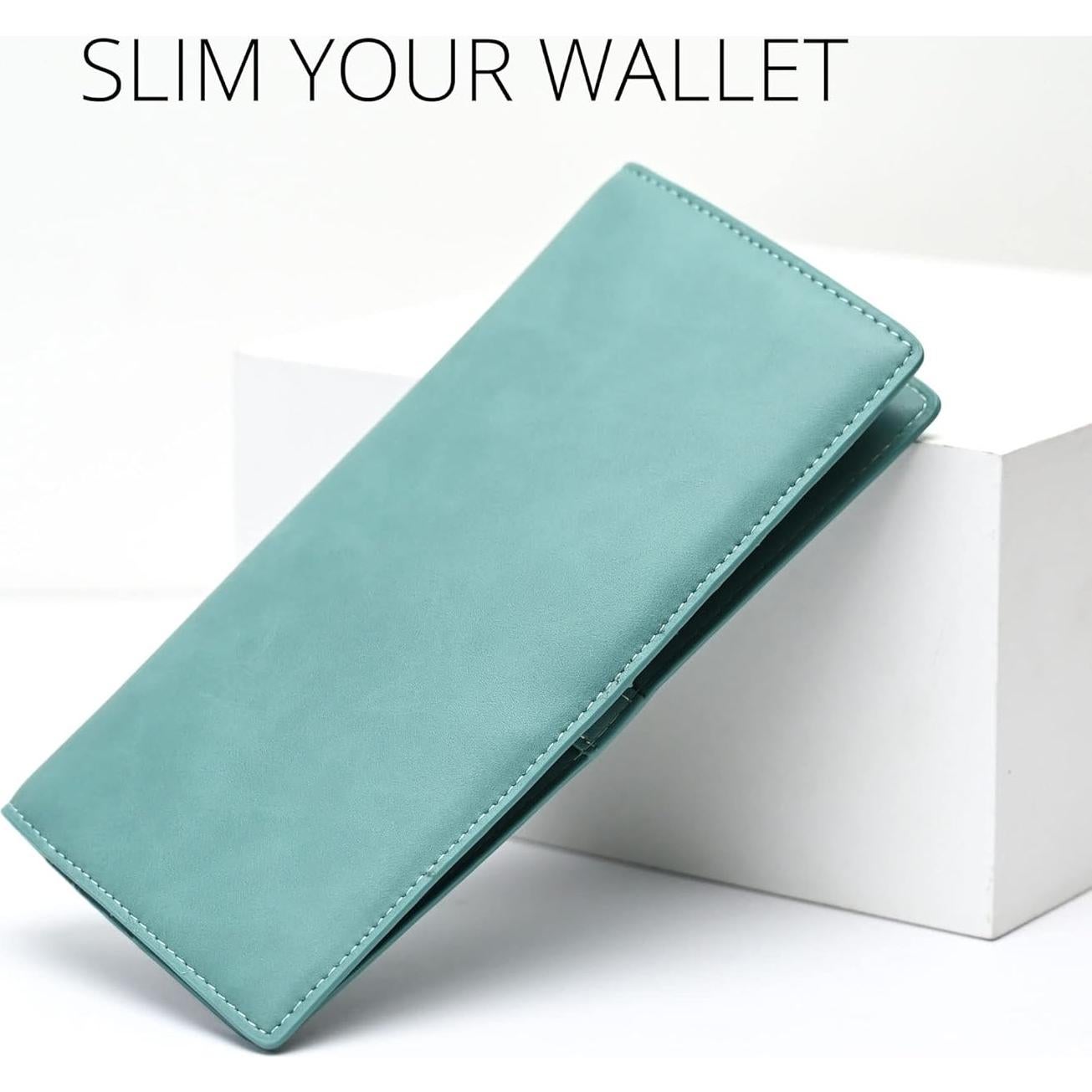 Billetera Ultra Slim para Mujeres Al1633PRBU con Bloqueo RFID