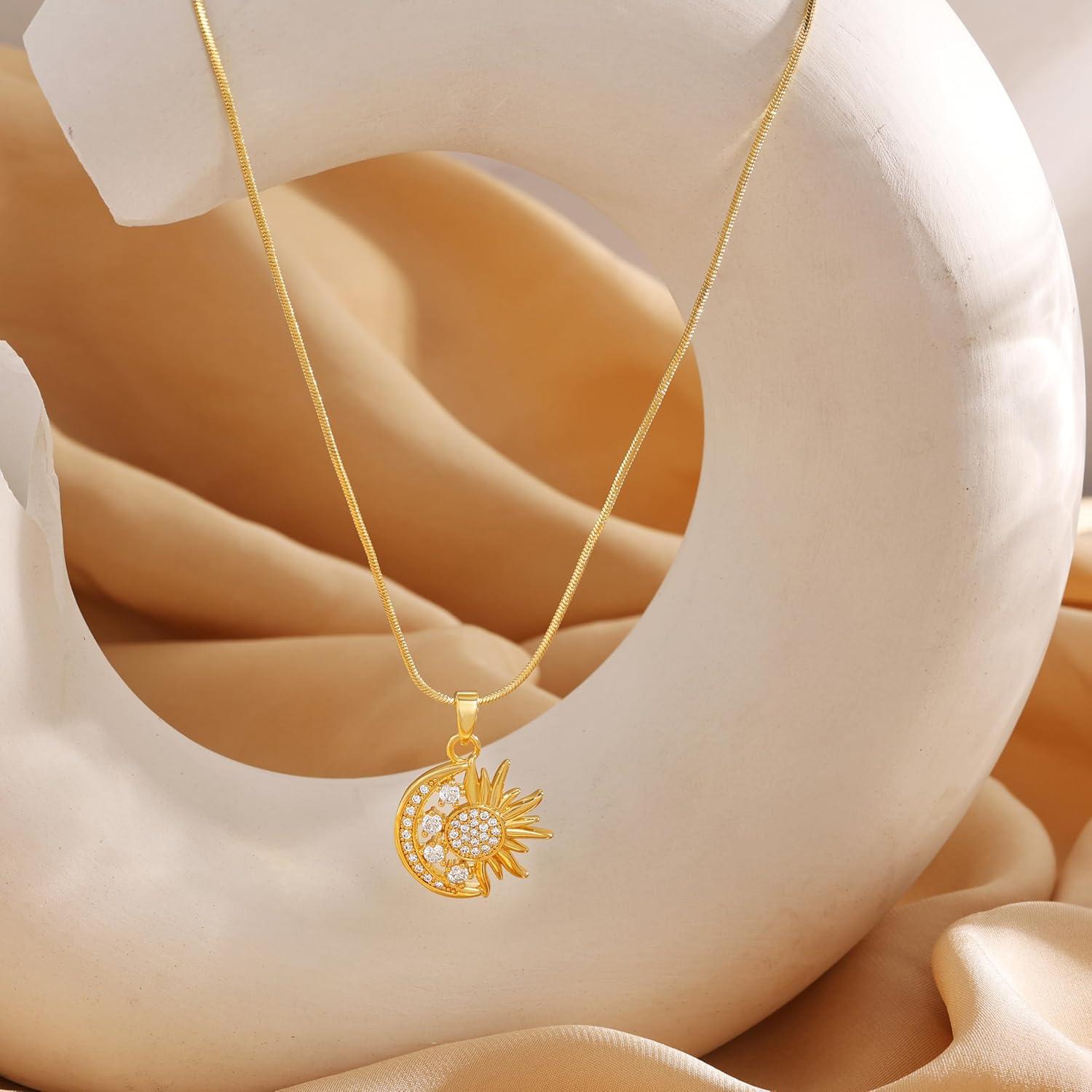 Collar en Capas CHESKY de Oro 14K Hipoalergénico para Mujeres