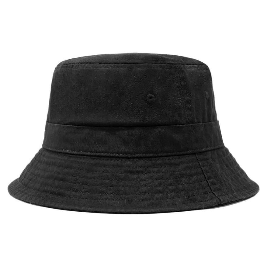 Sombrero de Cubo de Algodón ChoKoLids Negro UPF 50+