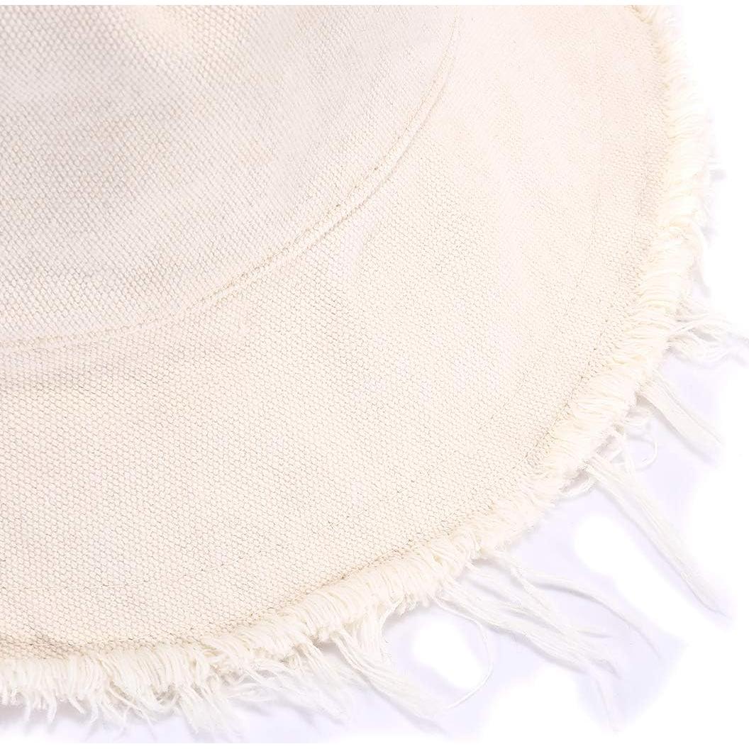 Sombrero de Sol para Mujeres Beige UPF 50+ Ala Ancha