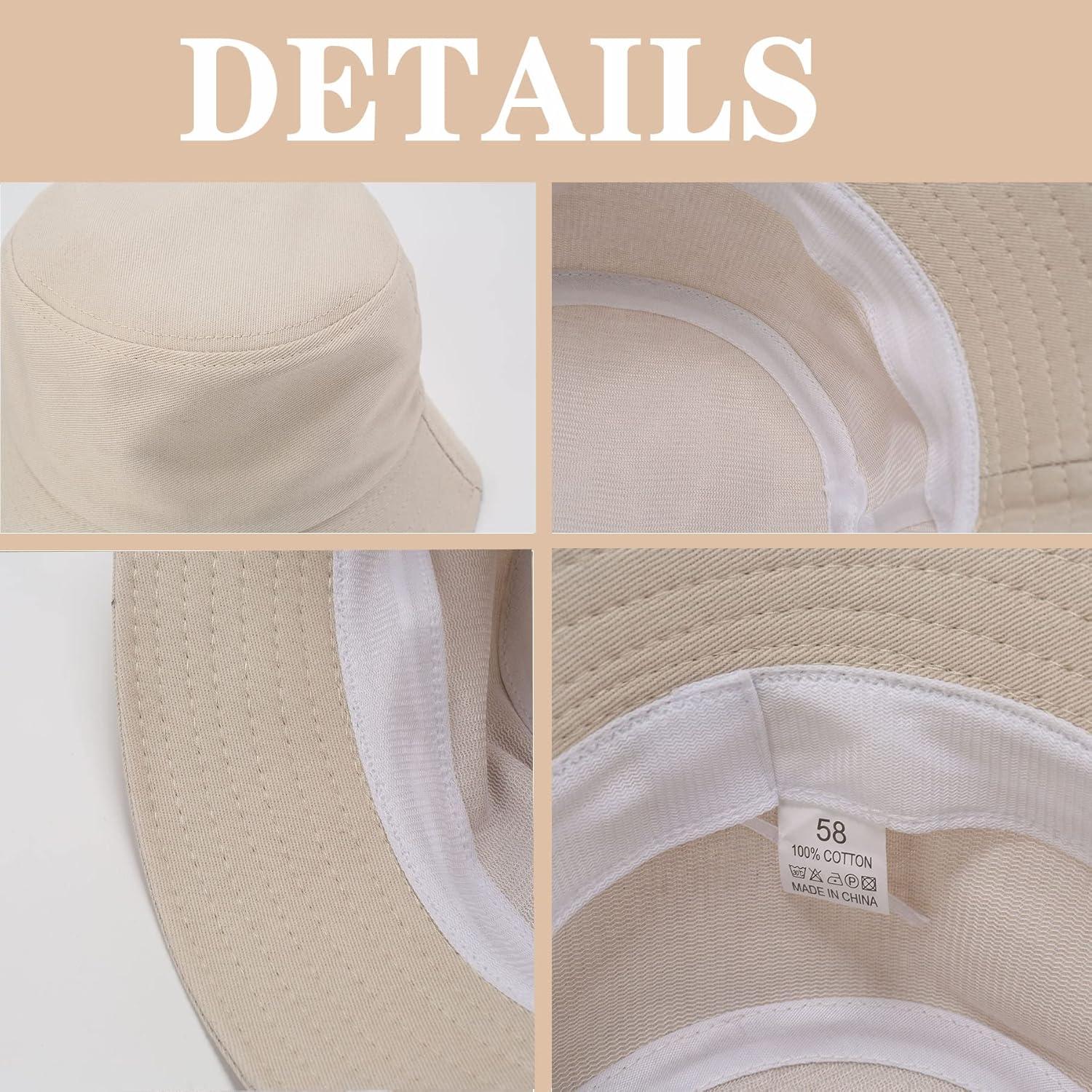 Sombrero de Cubo Plegable Unisex con Protección UV - 3 Colores