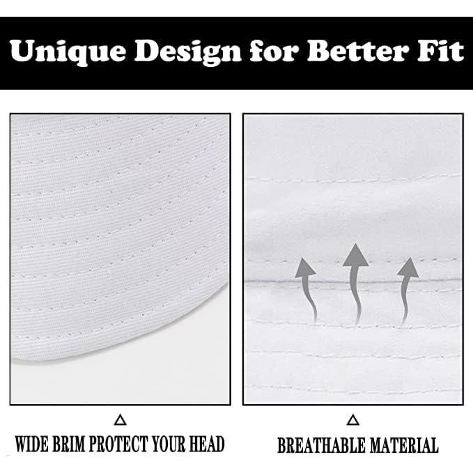 Sombrero de Cubo Plegable Unisex con Protección UV - 3 Colores