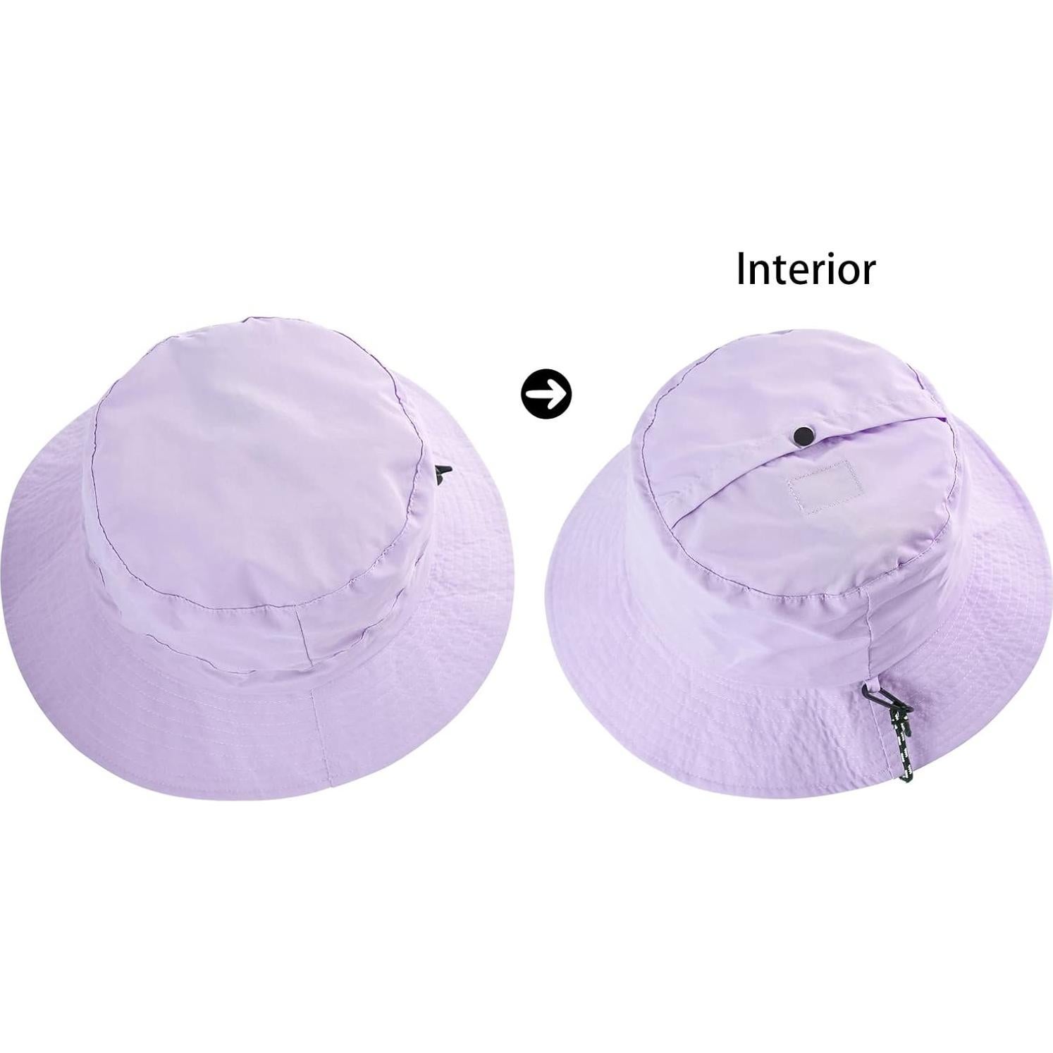 Sombrero de Cubo Plegable FEICUI UV para Hombres y Mujeres