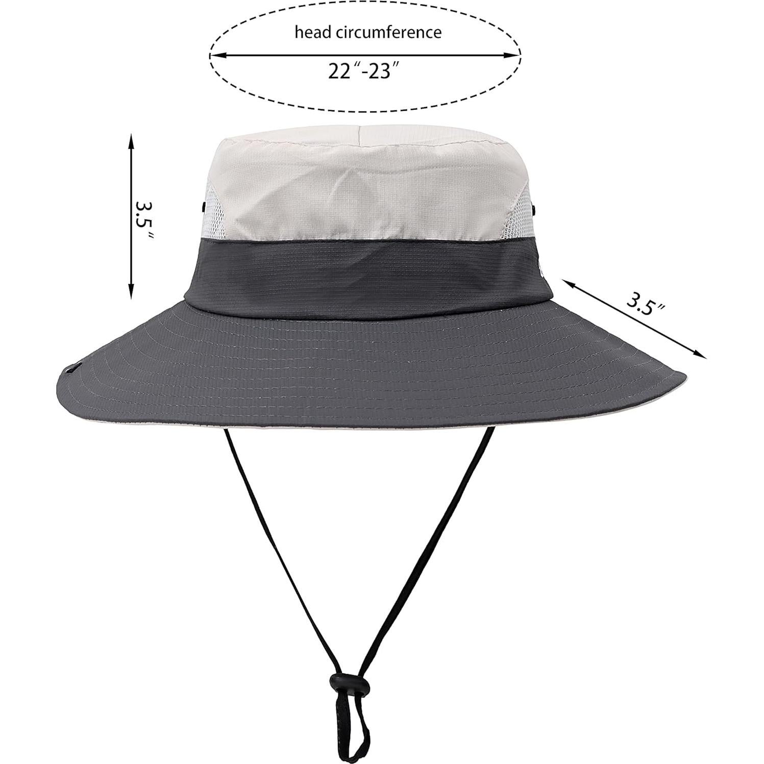 Sombrero de Sol Plegable AEFSHAN para Mujeres - Protección UV 50+