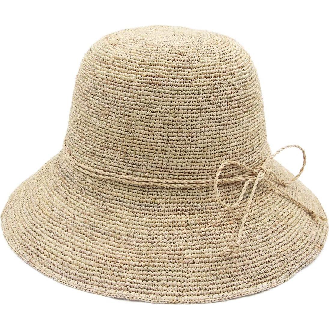 Sombrero de Cubo de Paja para Mujeres Melesh - Protección Solar