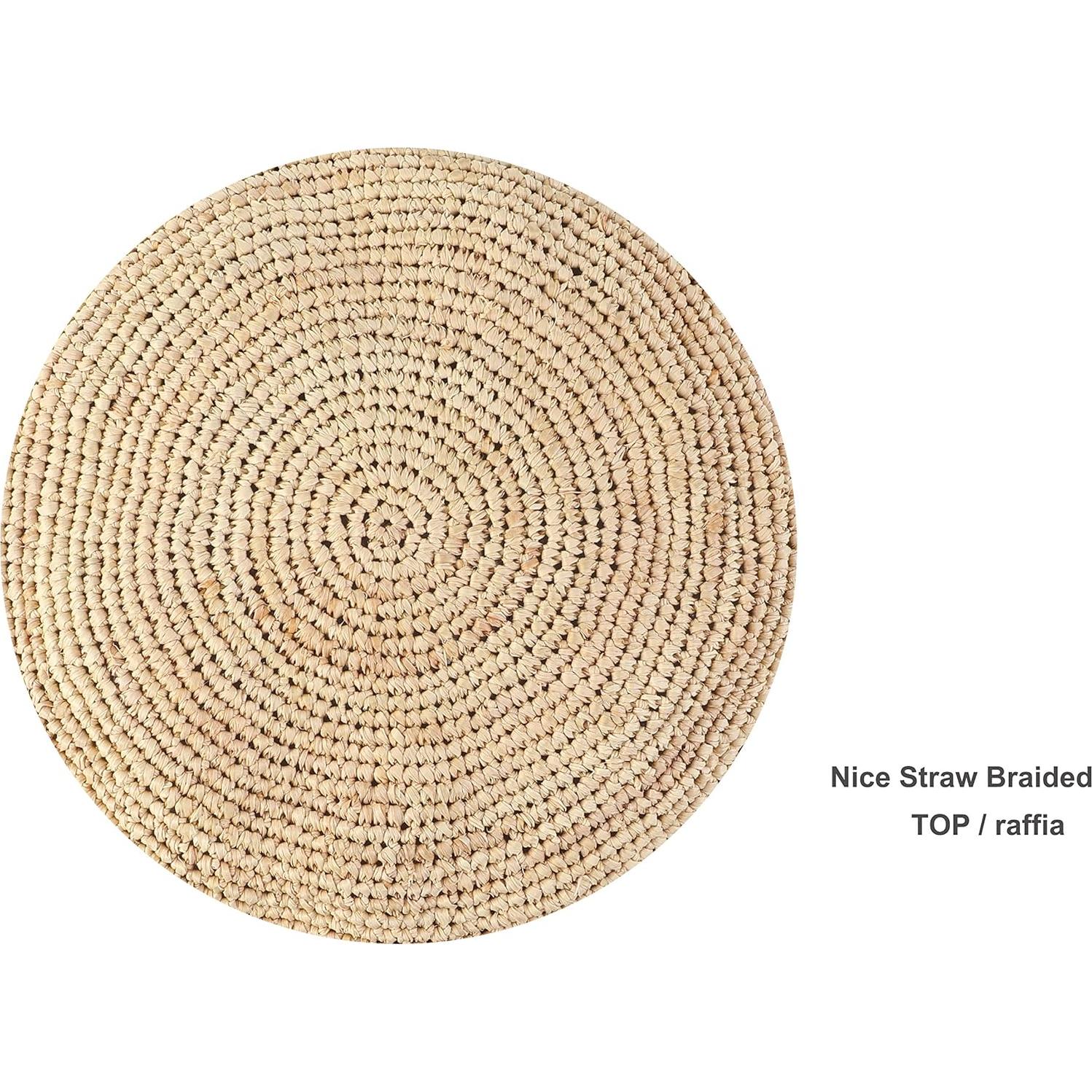 Sombrero de Cubo de Paja para Mujeres Melesh - Protección Solar