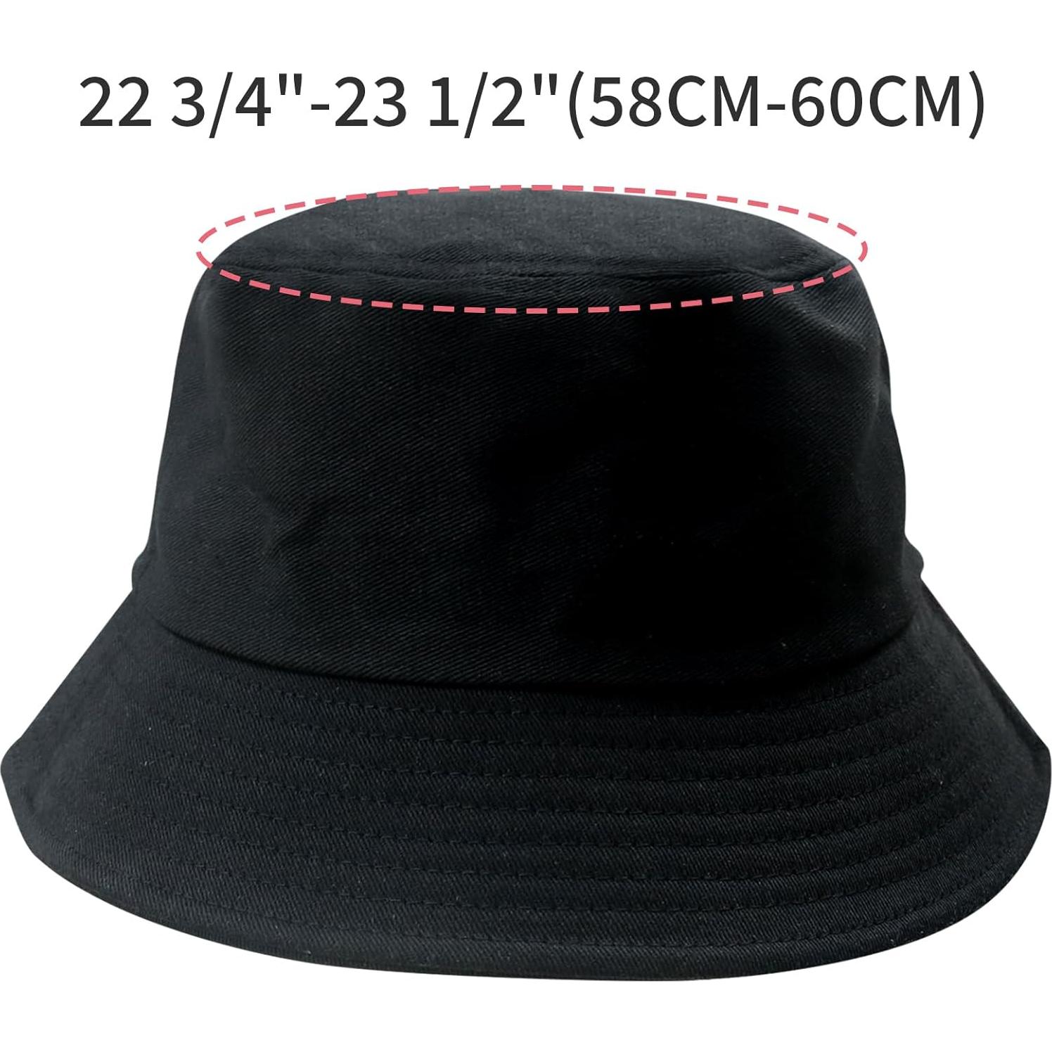 Sombrero de Cubo NPJY Unisex Algodón UPF 50+ Verano Playa