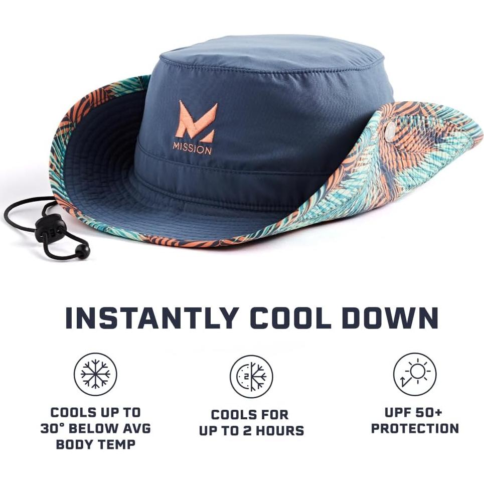 Gorro de Cubo Enfriador MISSION - Unisex, Ligero y Plegable