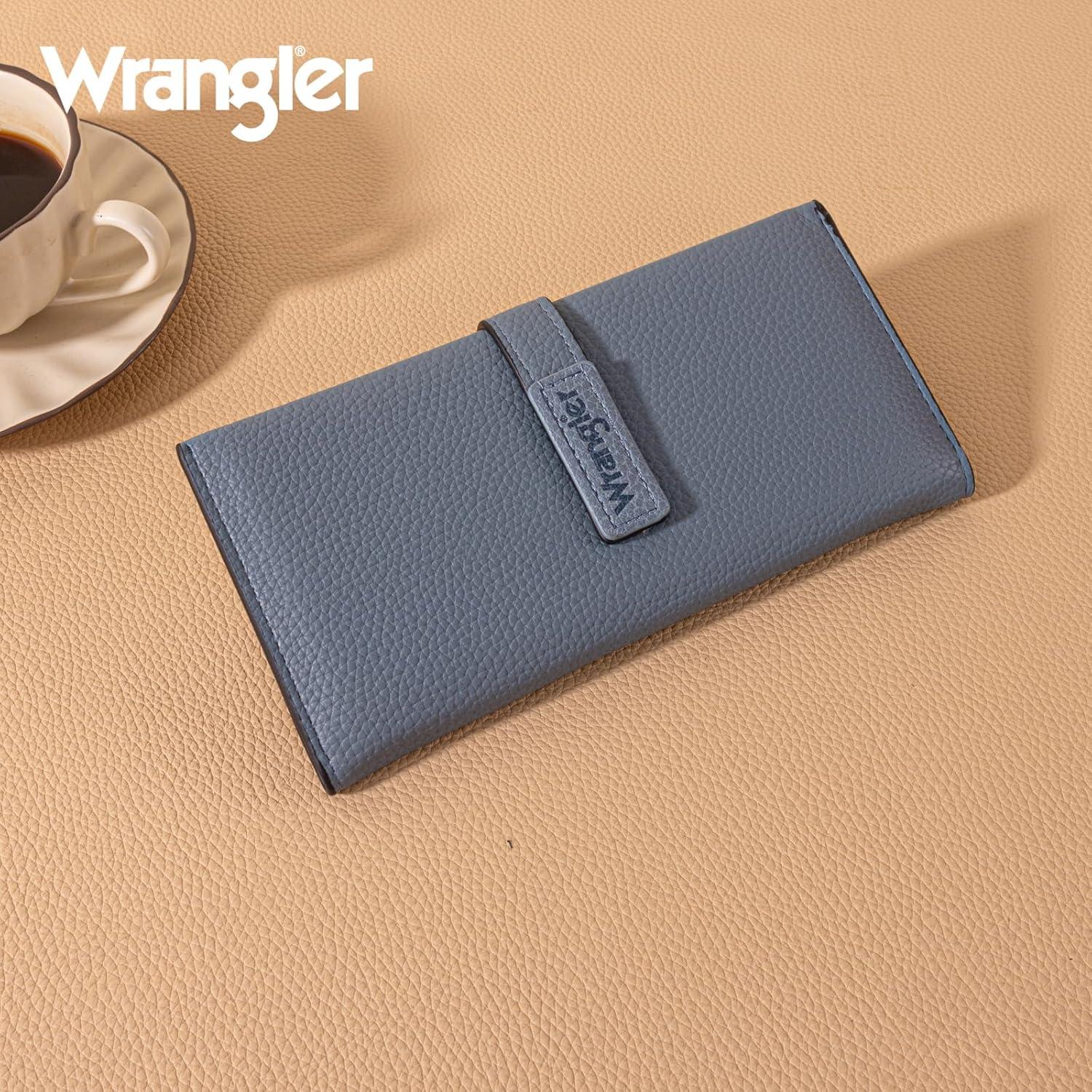 Cartera Bifold para Mujeres X Wrangler con Bloqueo RFID 19.8x9.1cm