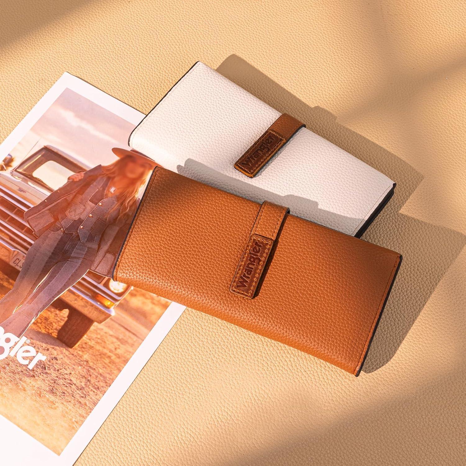 Cartera Bifold para Mujeres X Wrangler con Bloqueo RFID 19.8x9.1cm