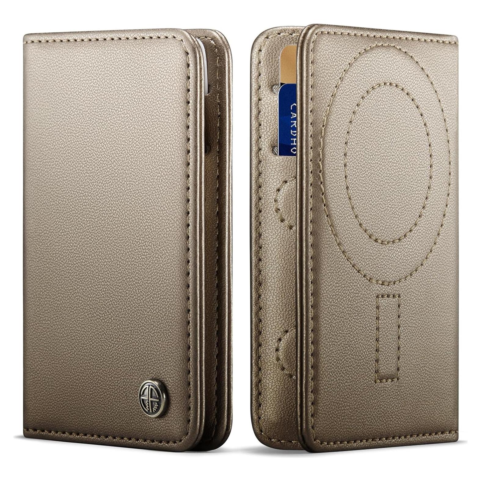 Billetera delgada RFID ZipFoldy Titanio para Hombres y Mujeres